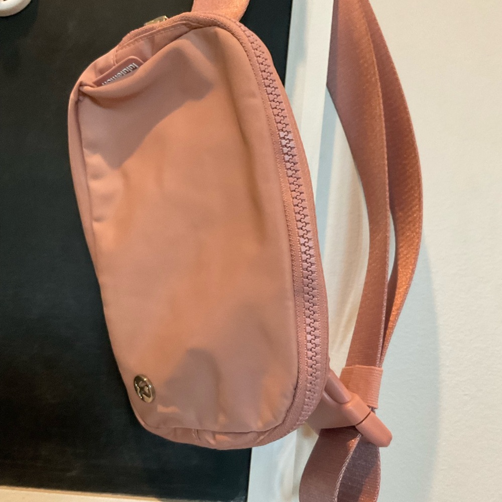 Just Like New! Lululemon Athletica Pink Compact Crossbody Bag